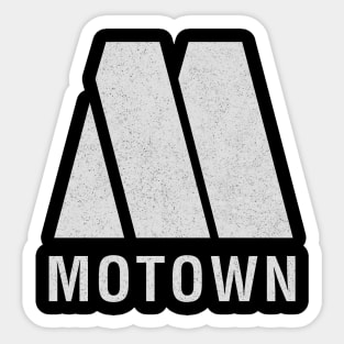 Motown Soul – Vintage Music Legend - dark version Sticker